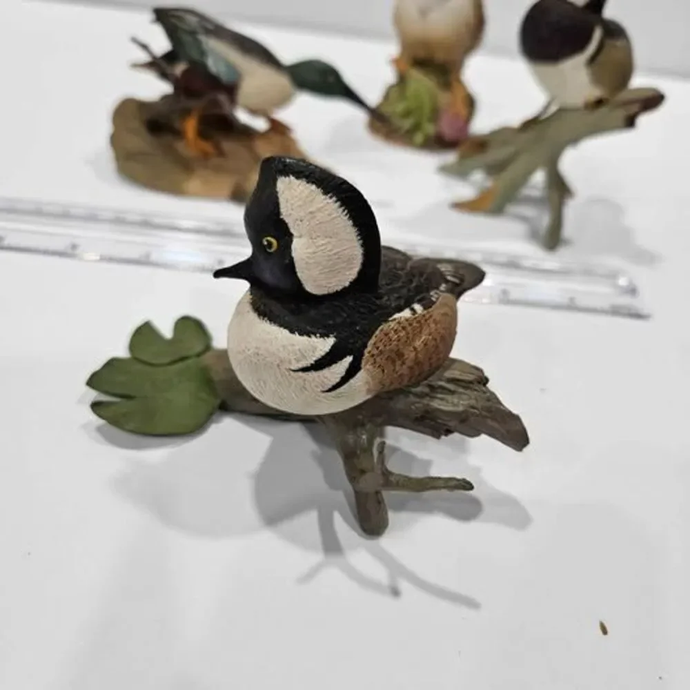 Set of 4 Bird Figurines